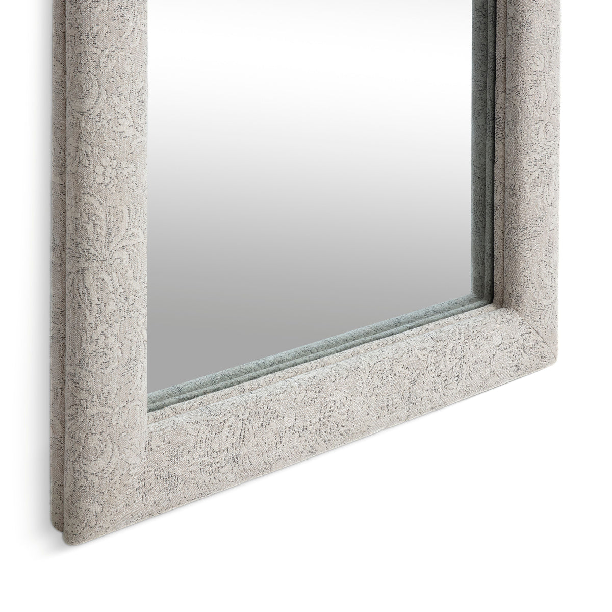 Heidi 43"X78" Upholstered Oversized Floor Mirror - View 4
