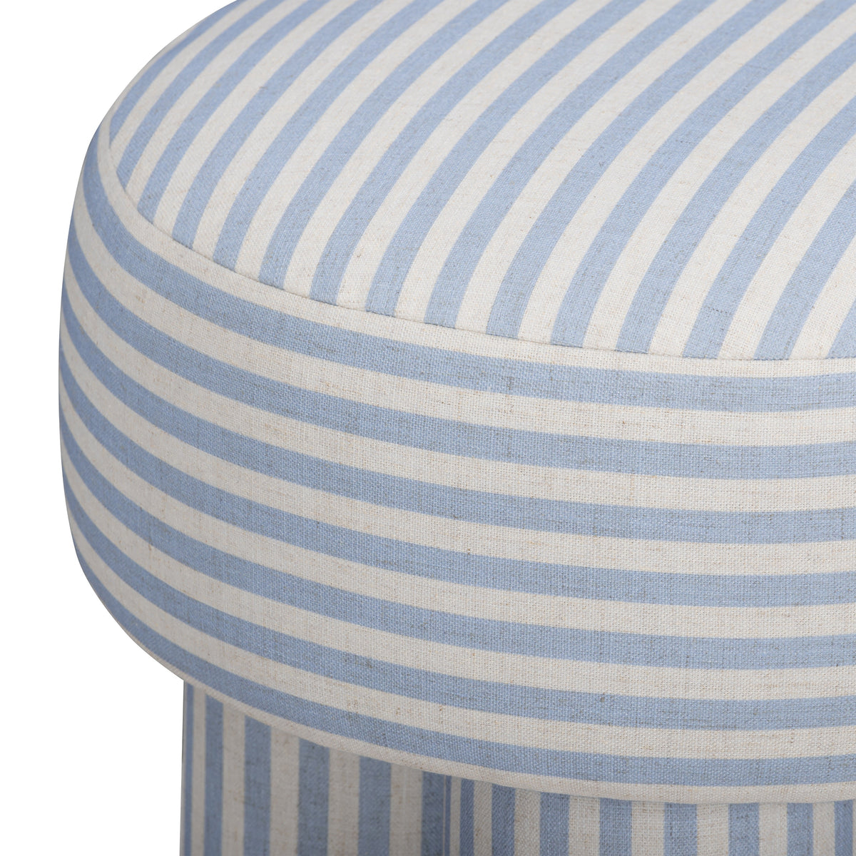 Masha Linen Accent Stool - View 5