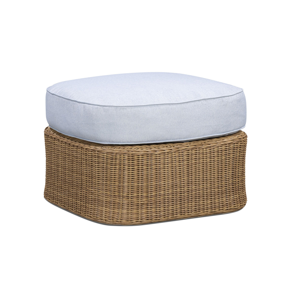 Axel Boucle Outdoor Ottoman - View 7