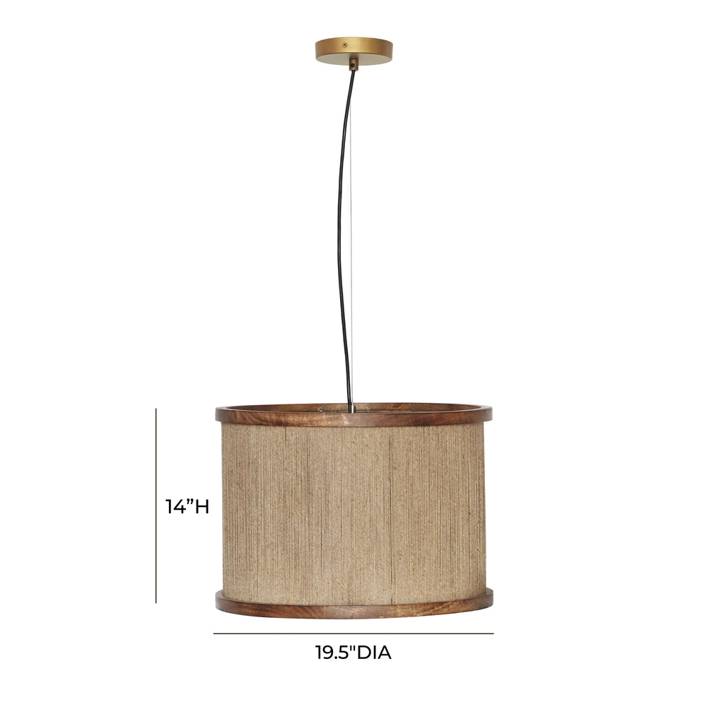 Mariana Natural Pendant Lamp dimensions
