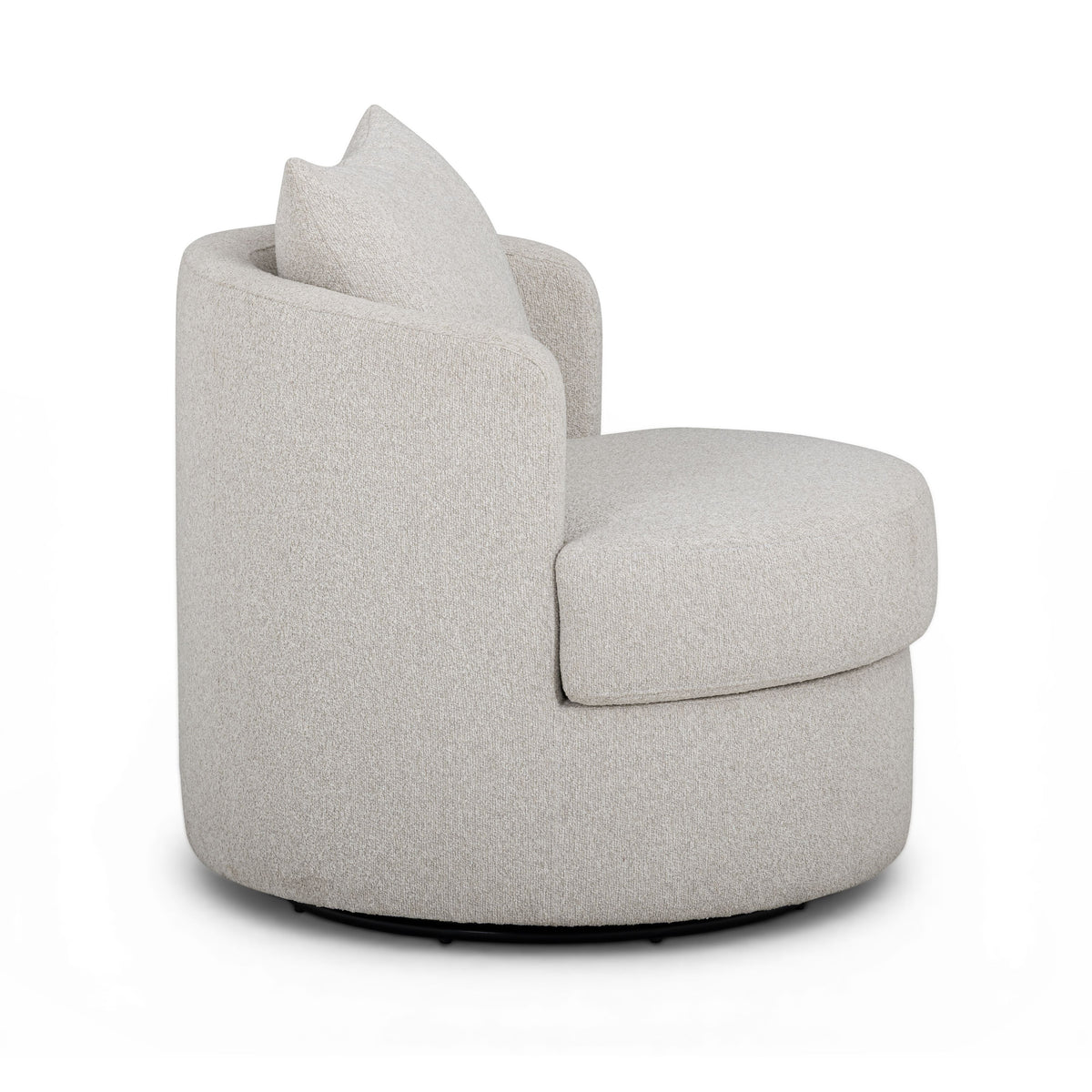 Silvi Performance Boucle Swivel Accent Chair - View 4