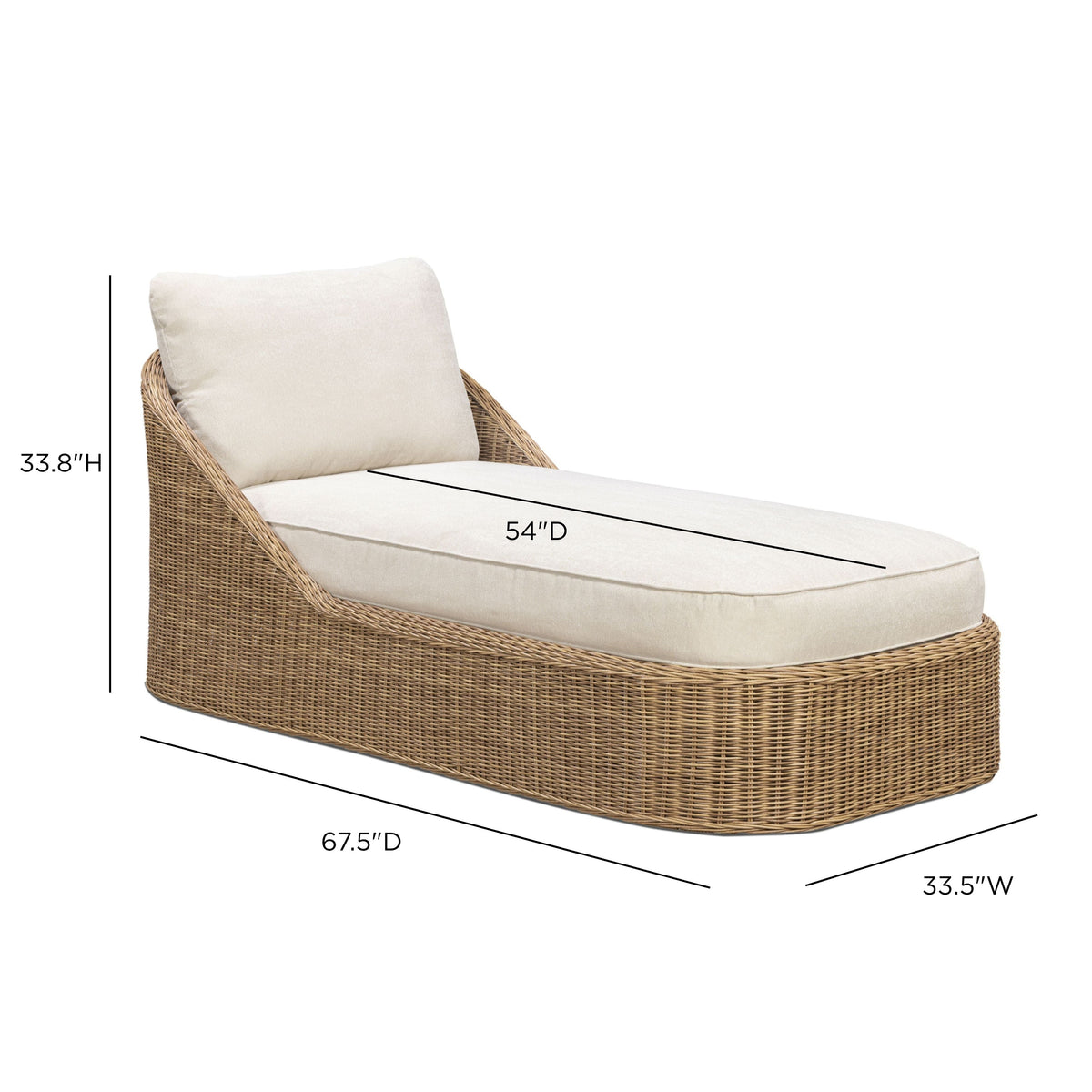 Axel Boucle Outdoor Lounge Chair - View 7