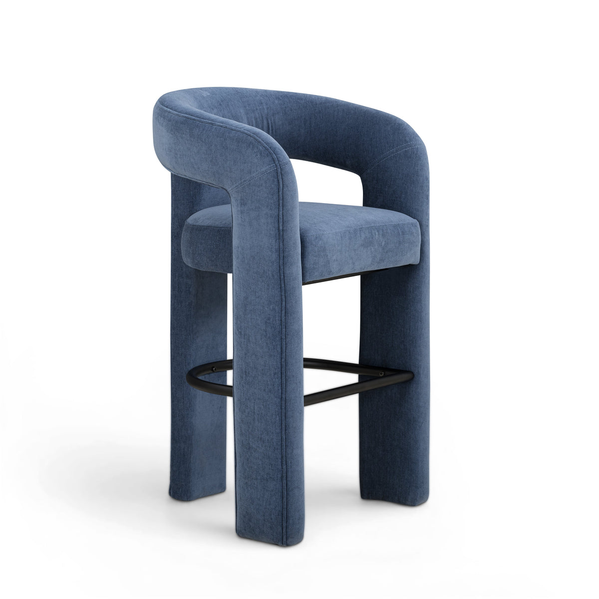 Malone Performance Chenille Stool - View 62