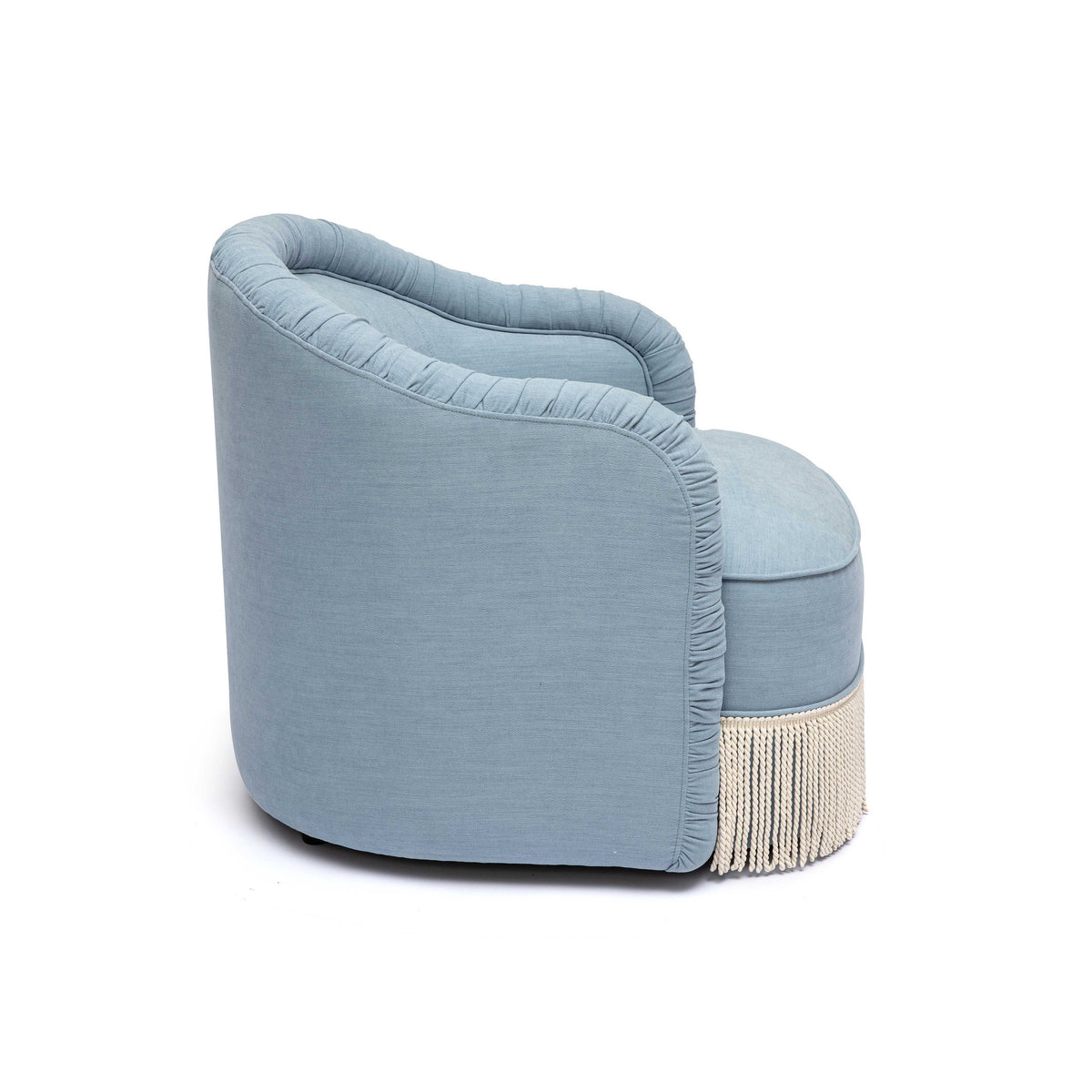 Pamela Tasseled Lounge Accent Chair - View 5