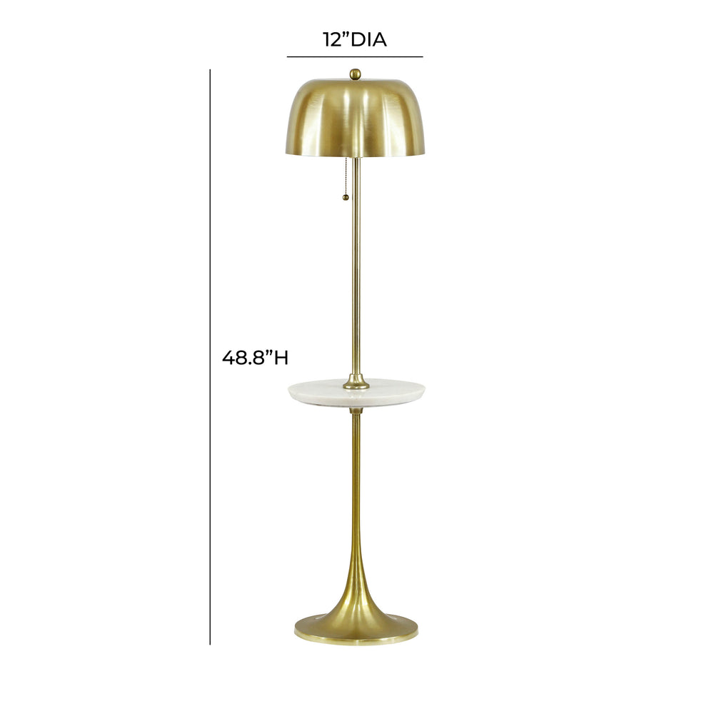 Sienna Gold Floor Lamp dimensions