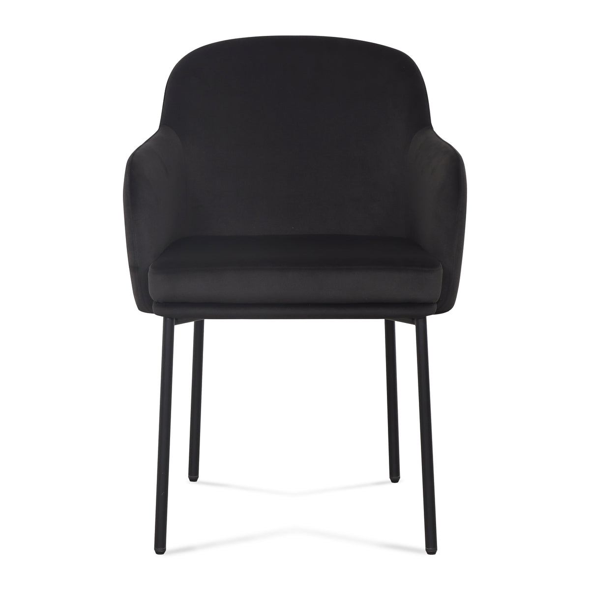 Sydney Performance Velvet Armchair - Set of 2 - View 3