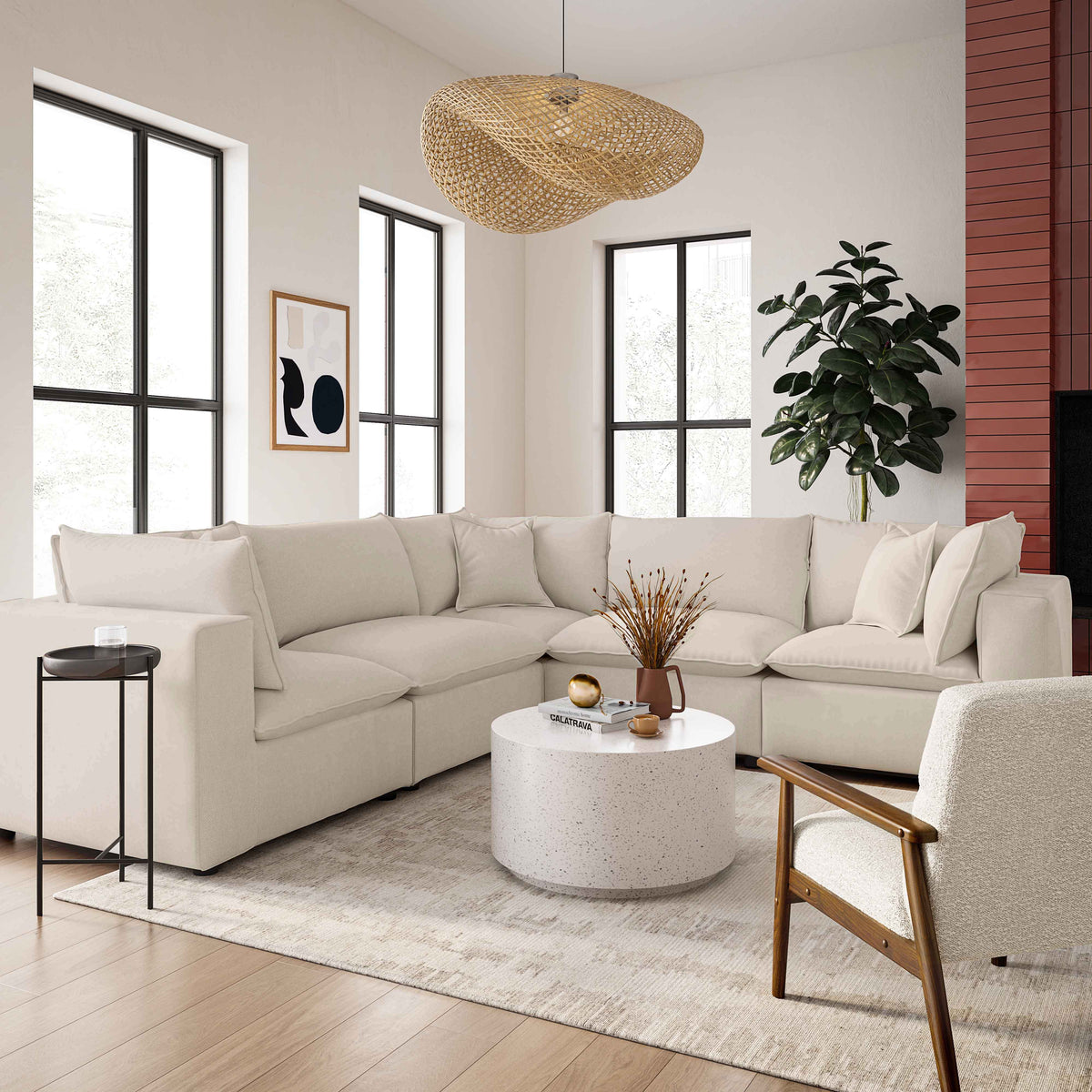 Cali Modular Corner Chair - View 16