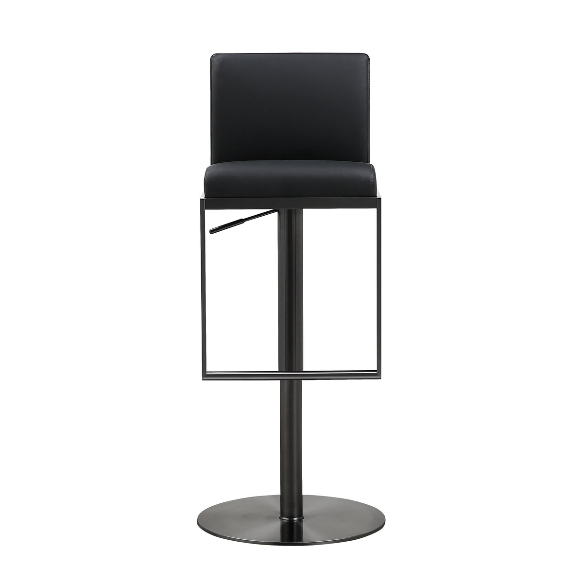 Amalfi Performance Vegan Leather Adjustable Stool - View 36