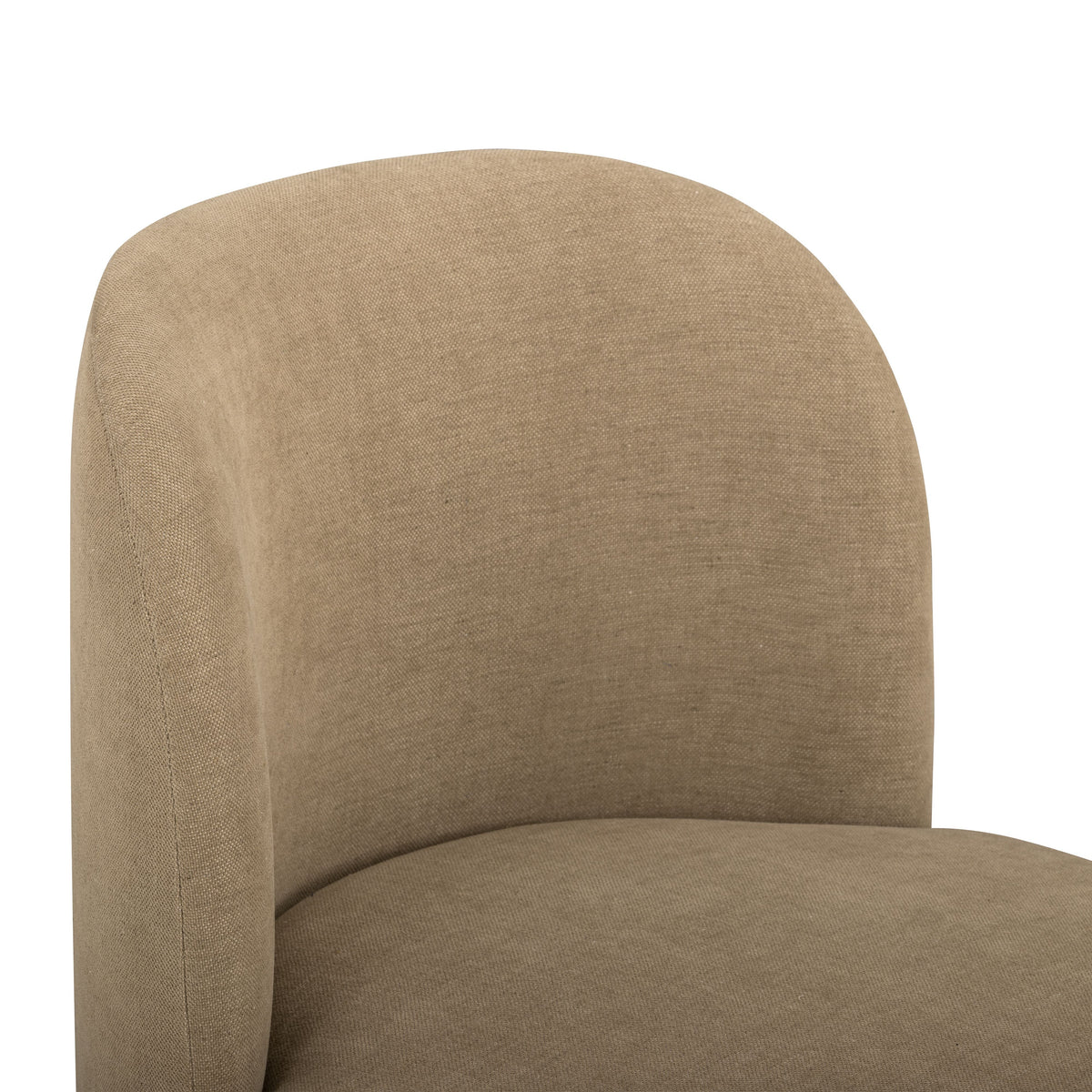 Persa Round Back Performance Chenille Dining Chair - View 11