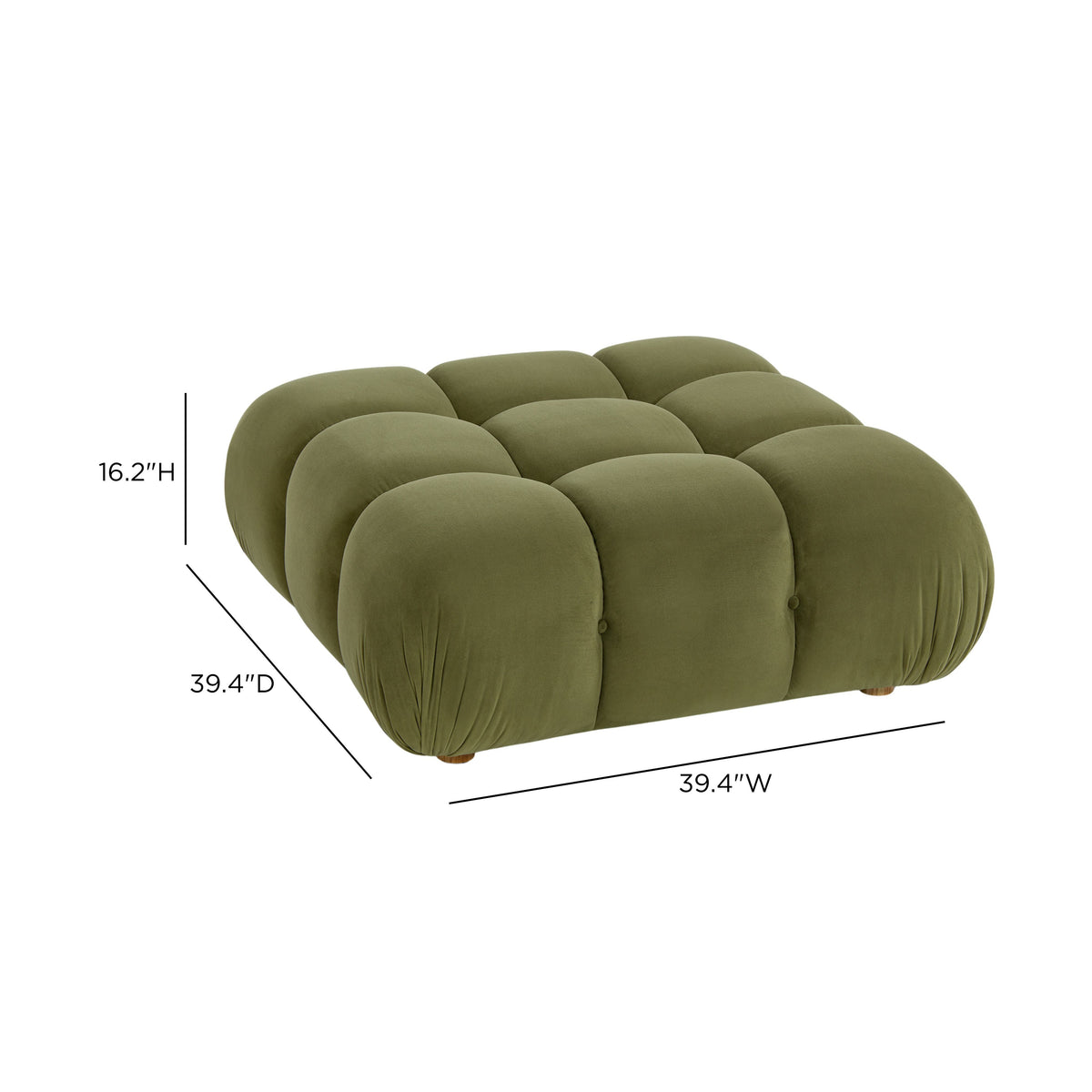Calliope Performance Modular Ottoman - View 4