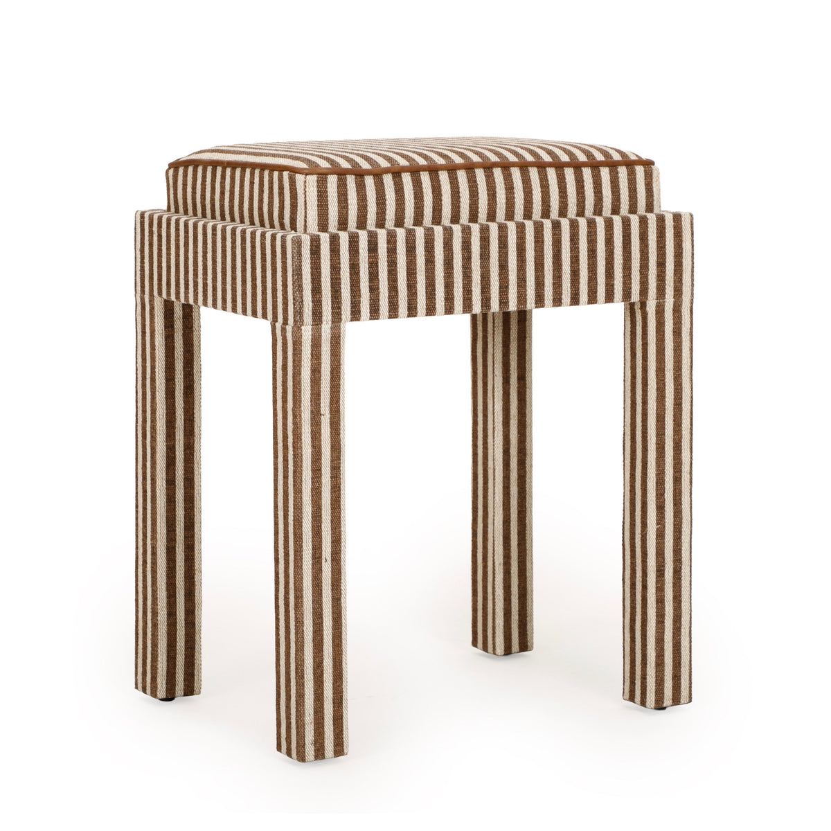 Kora Cotton Jute Contract-Grade Accent Stool - View 16