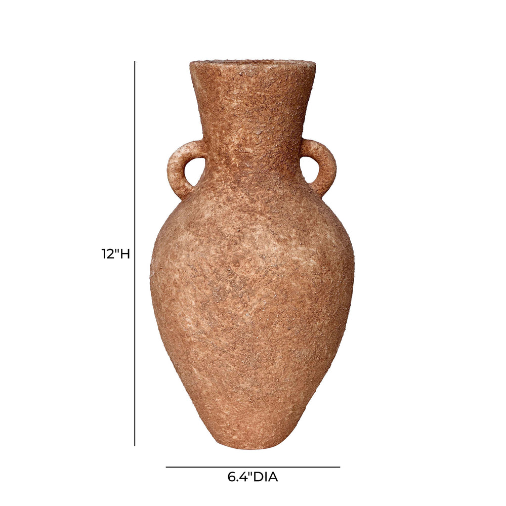 Earthenware Roman Vase with Handles dimensions