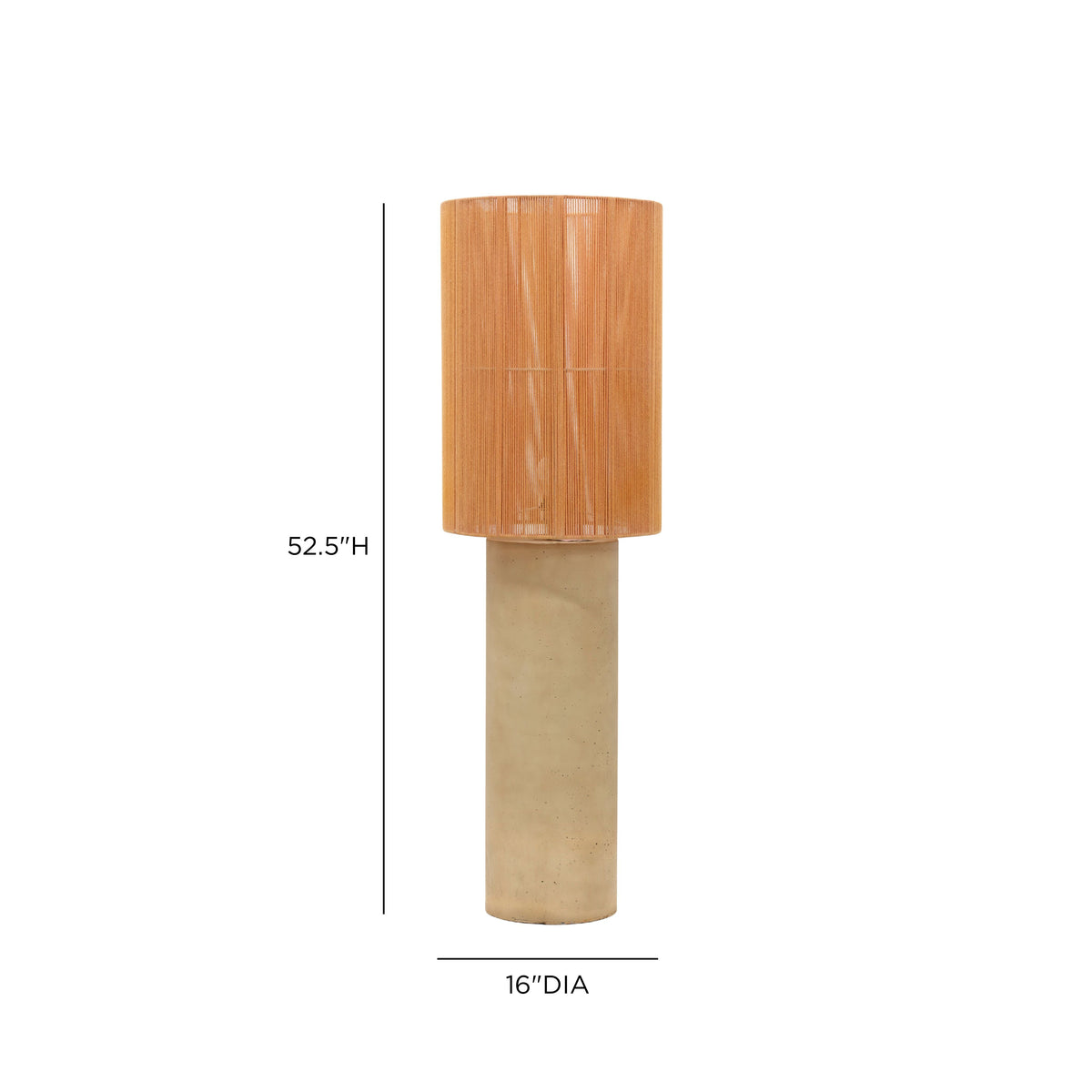 Mondada Concrete Floor Lamp - View 13