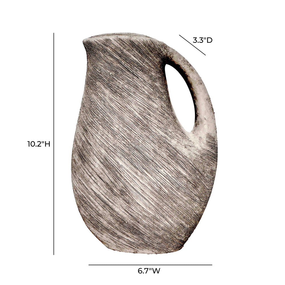 Earthenware Water Can Vase dimensions
