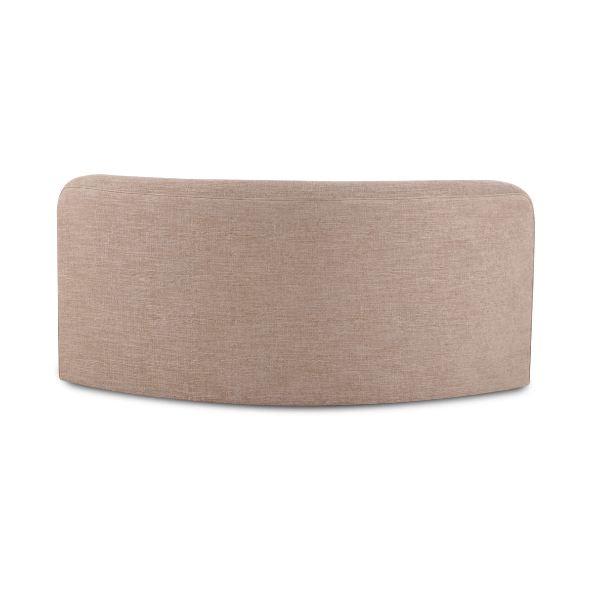 High-resiliency foam cushion surface texture on Gorge modular corner wedge