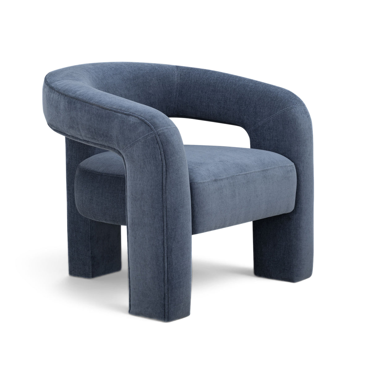Commercial lounge arrangement featuring FOAK Malone Accent Armchairs