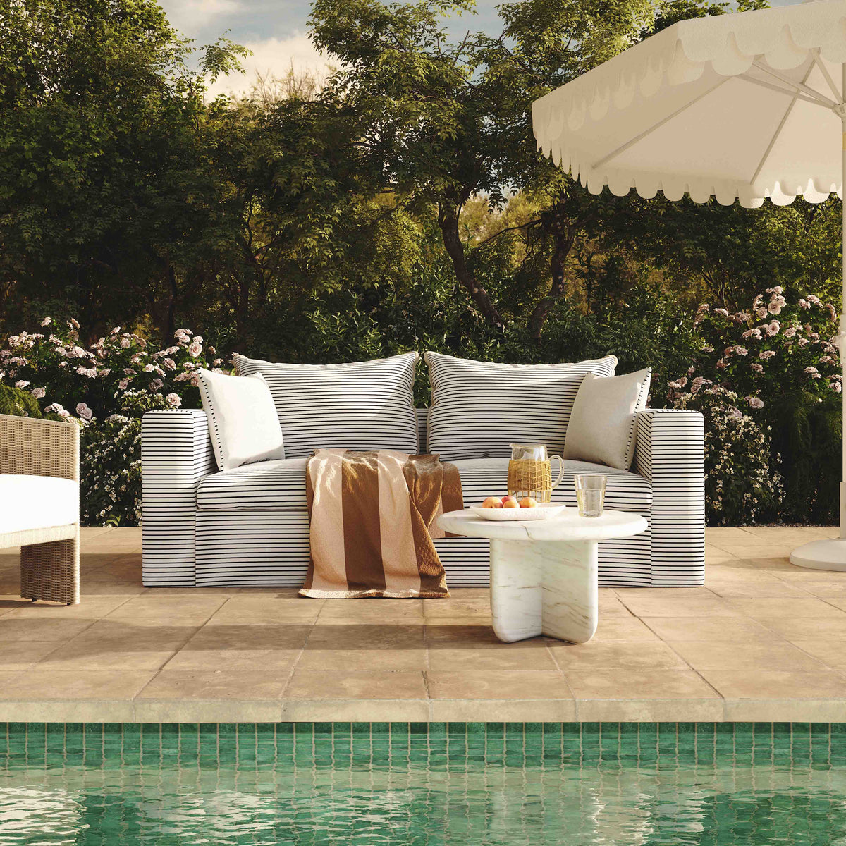 Salty 85" Indoor/Outdoor Sofa - View 28