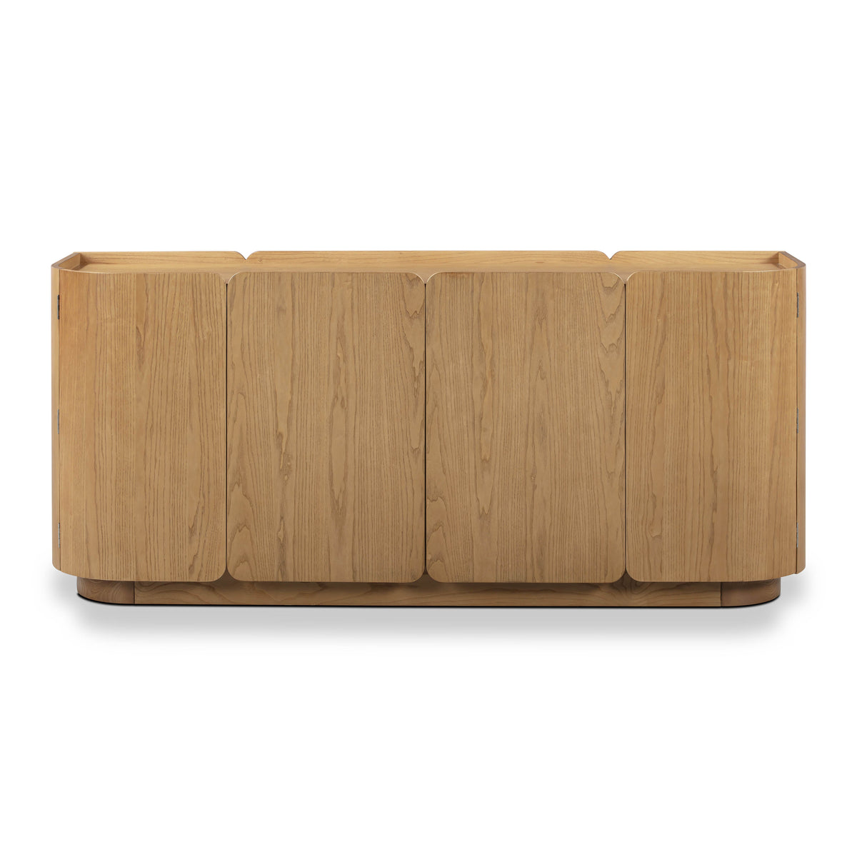 Moora 70" Natural Ash 4-Door Sideboard - View 1