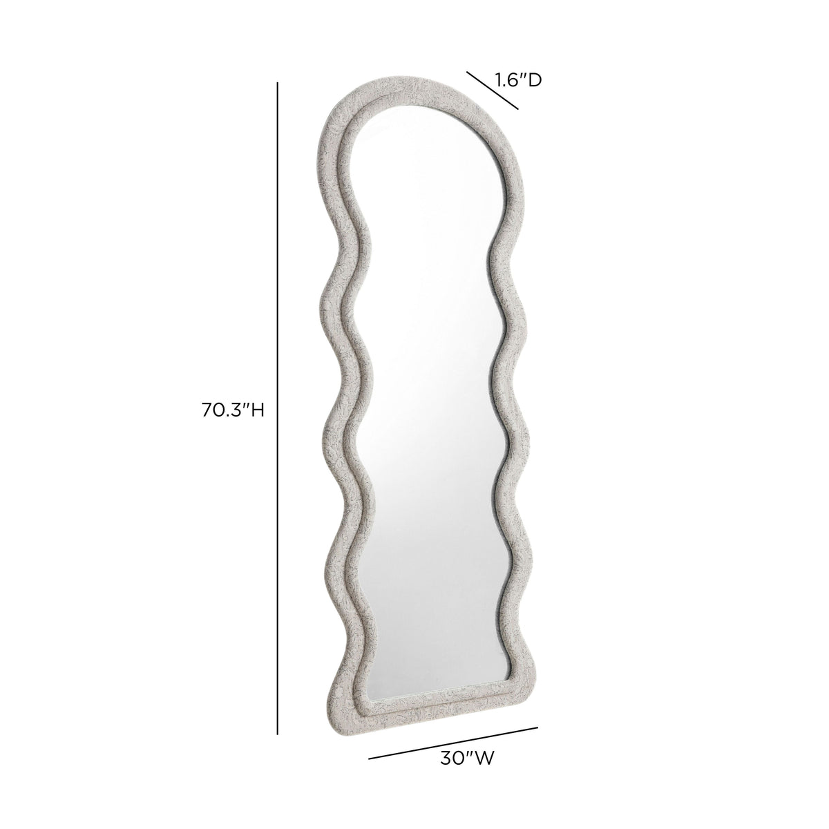 Rhodes 70" Floor Mirror - View 5