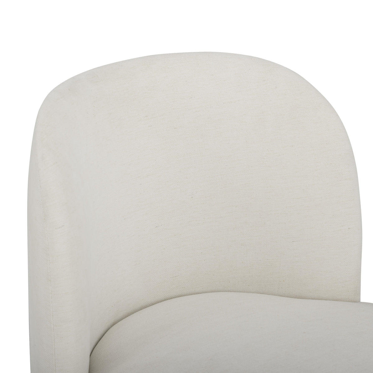 Persa Round Back Performance Chenille Dining Chair - View 4