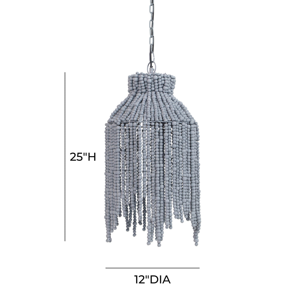 Esther Beaded Pendant Lamp dimensions