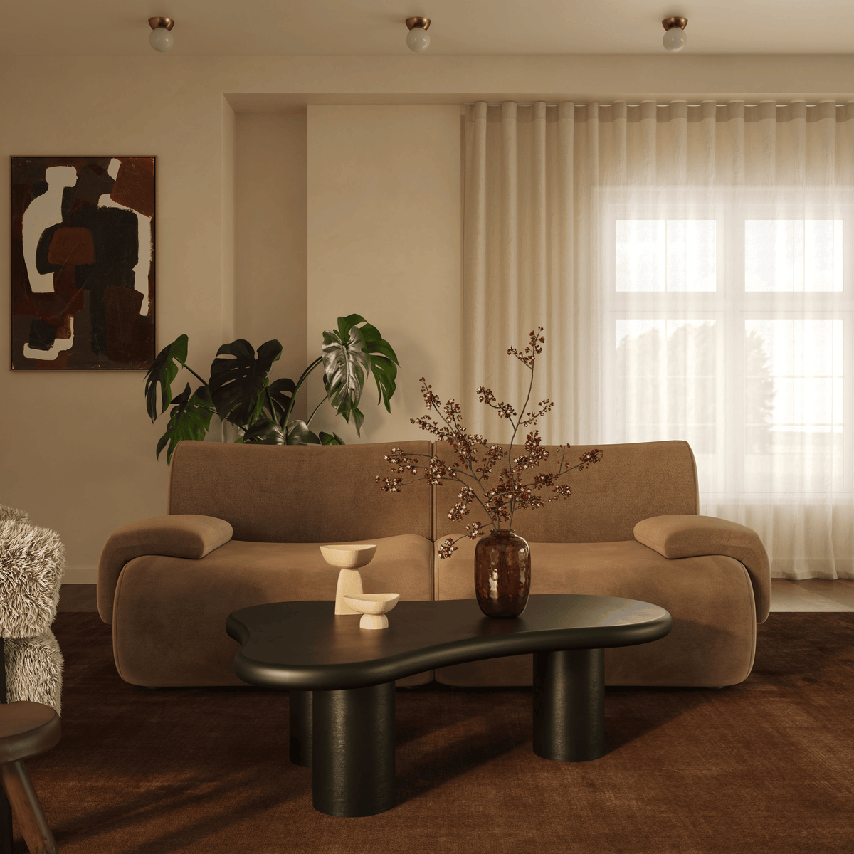 Zenith 80" Modular Loveseat - View 16
