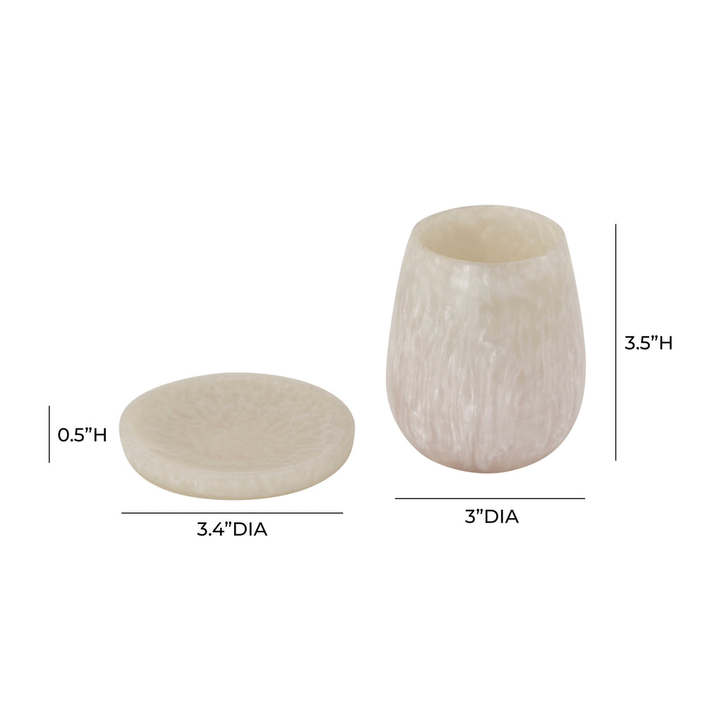 Rounded Resin Kiddush Cup dimensions