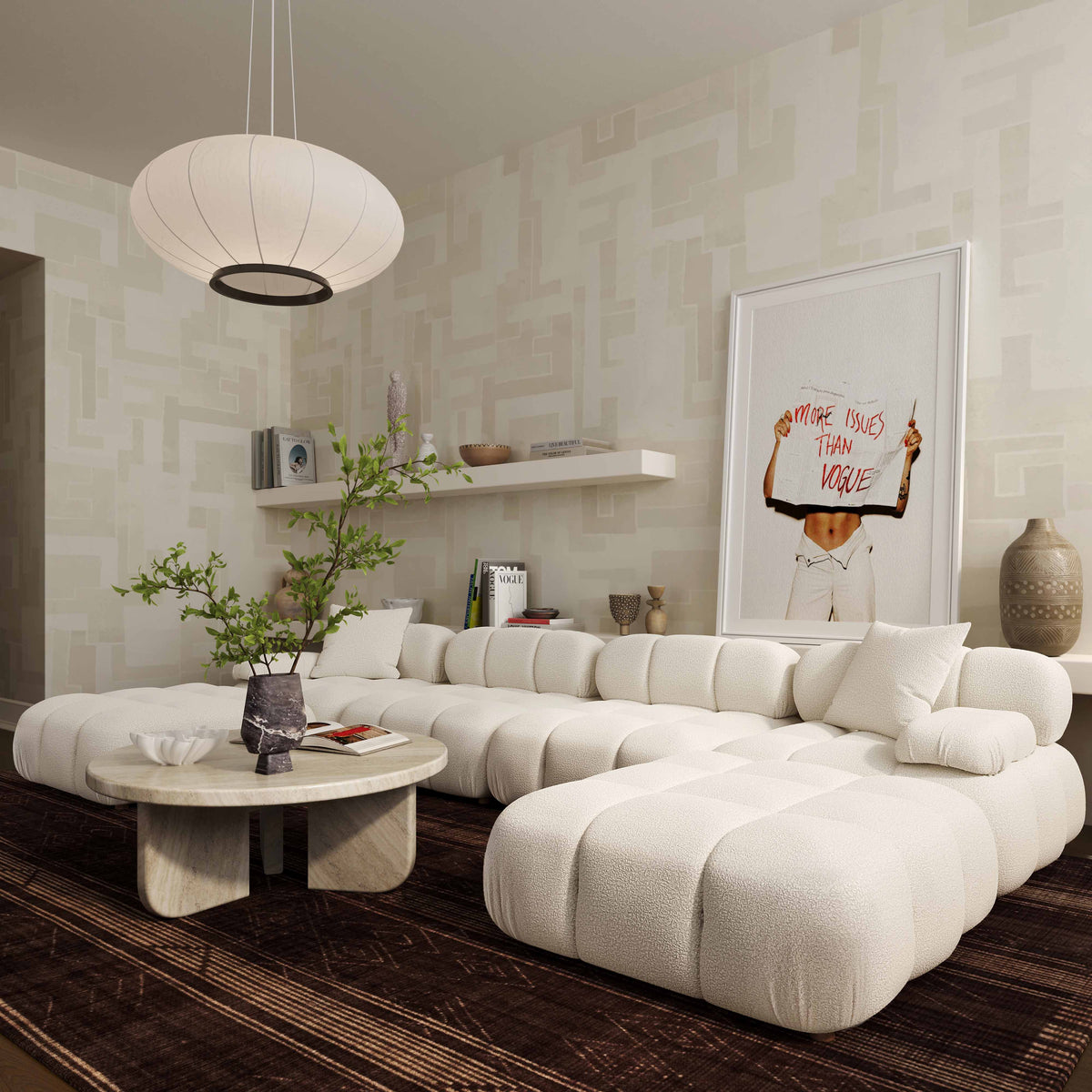 Calliope 6-piece Performance Modular U-Sectional - View 12