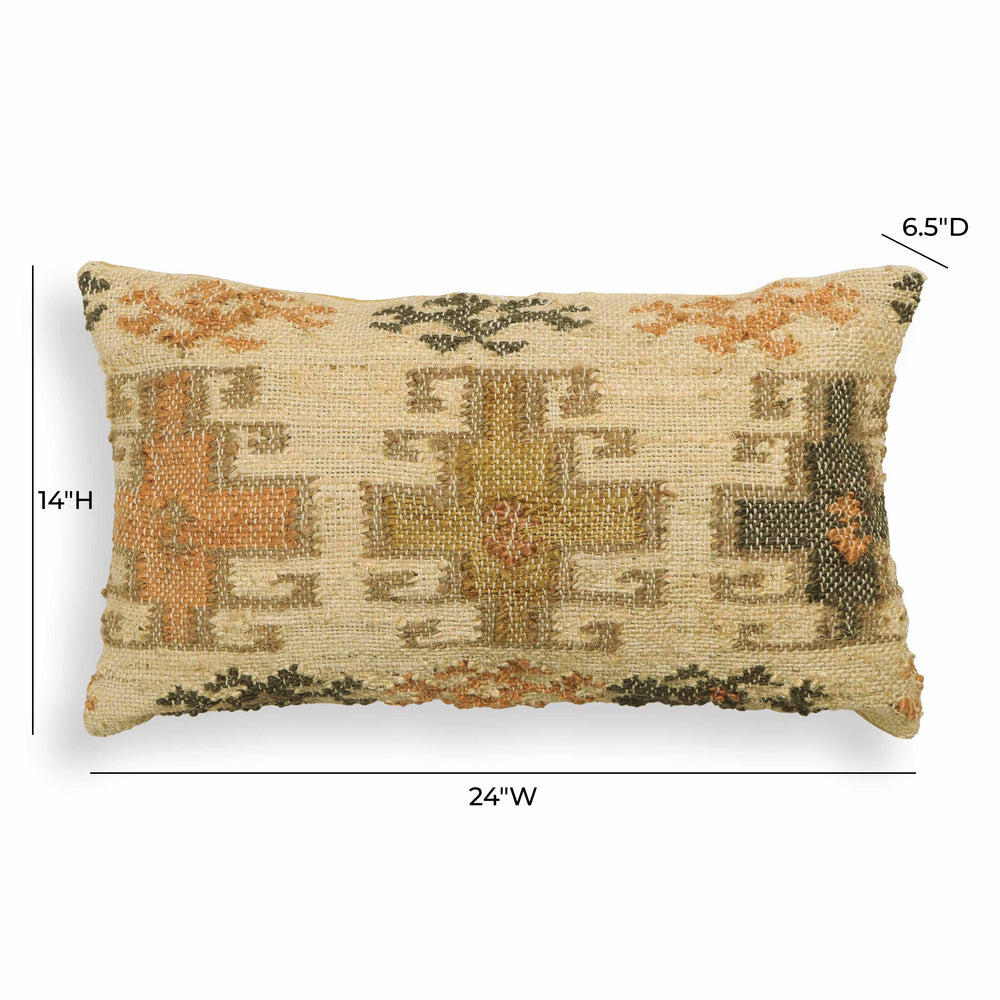 Sephine Cotton Rectangular Accent Pillow dimensions