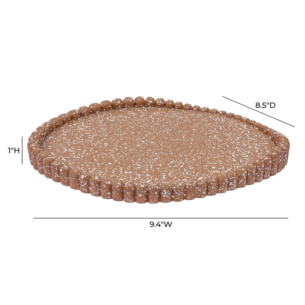 Alna Speckled Catchall Tray dimensions