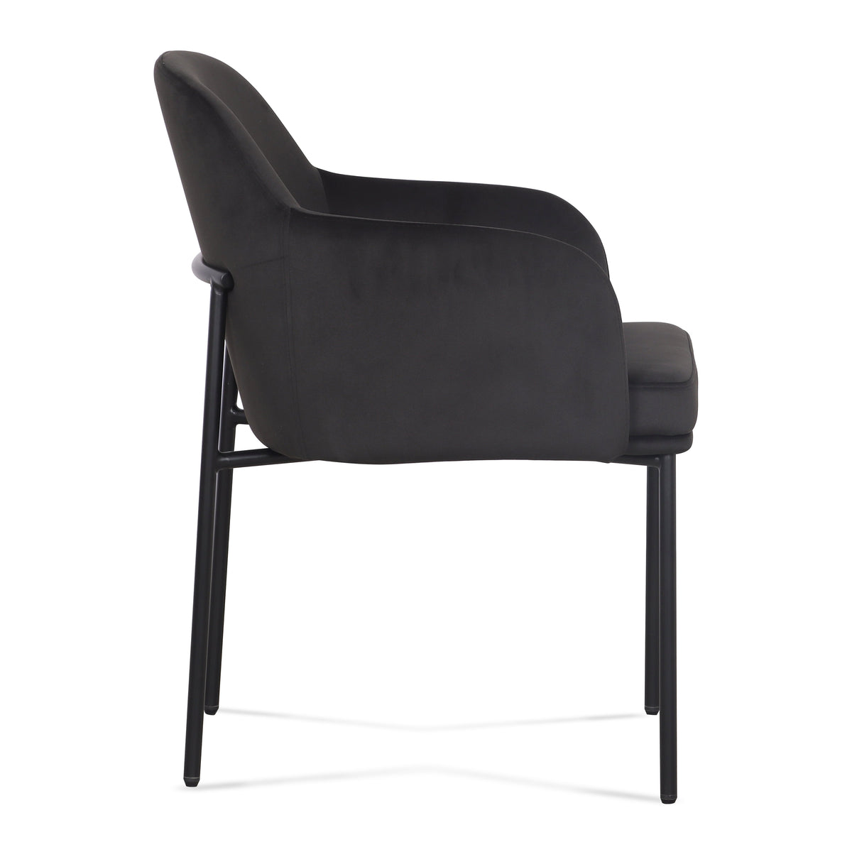 Sydney Performance Velvet Armchair - Set of 2 - View 6