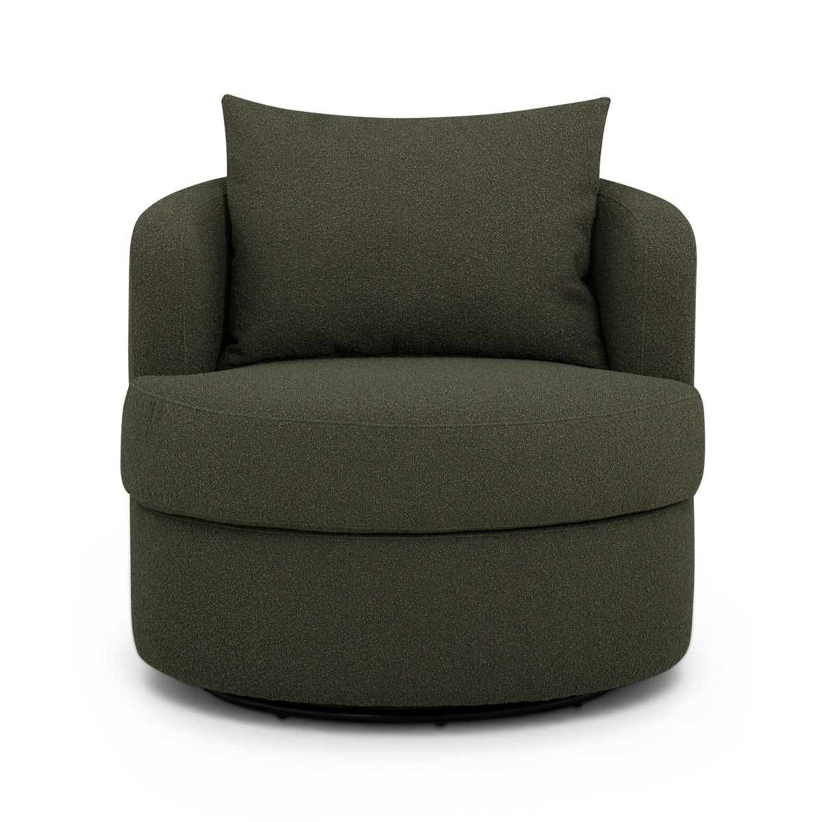 Silvi Performance Boucle Swivel Accent Chair - View 11