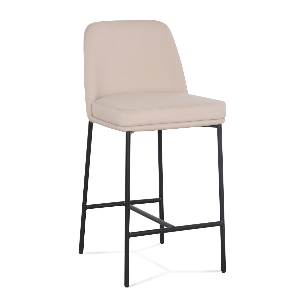 Sydney Performance Velvet Counter Stool Set of 2 - View 12