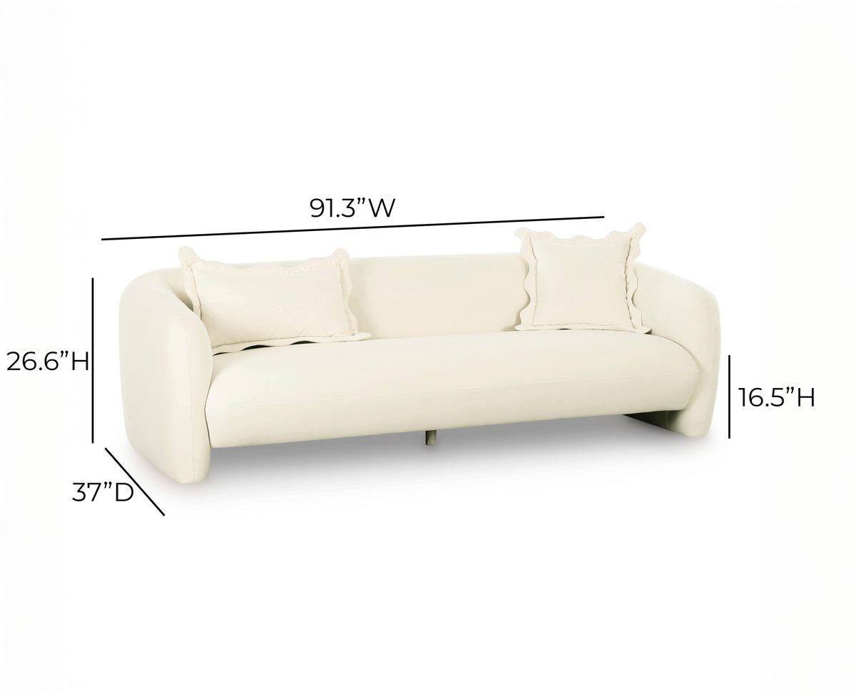 Lou 91" Sofa - View 18