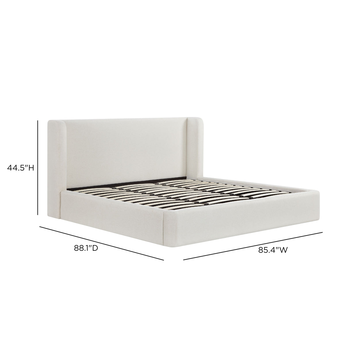 Harmony Performance Chenille Storage Bed - View 22
