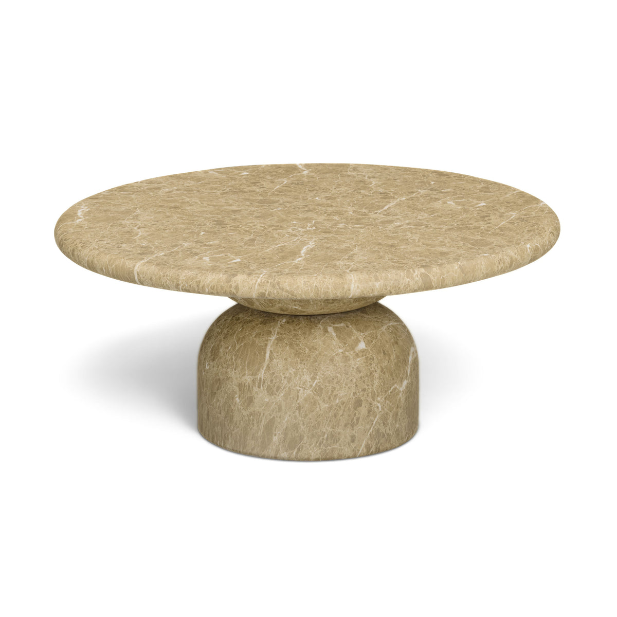 Cynthia 36" Concrete Indoor/Outdoor Coffee Table - View 11