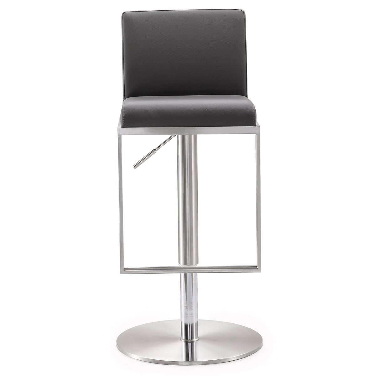 Amalfi Performance Vegan Leather Adjustable Stool - View 20