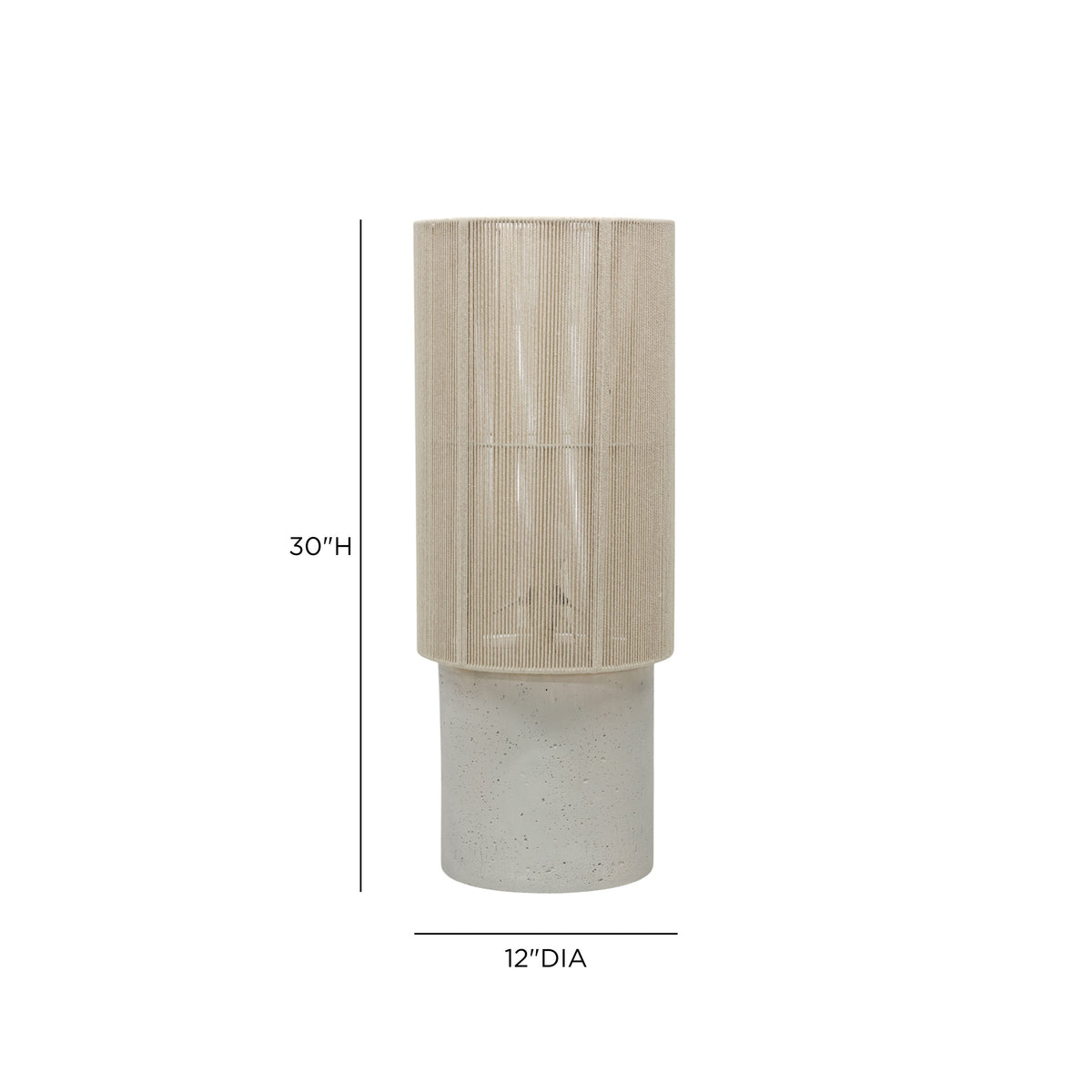 Mondada Concrete Table Lamp - View 7