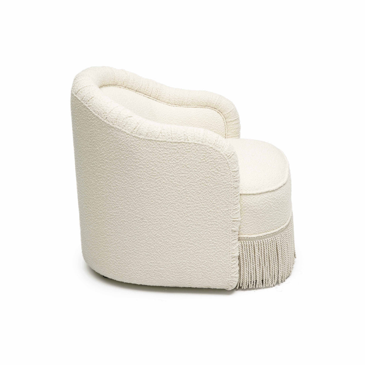 Pamela Tasseled Lounge Accent Chair - View 12