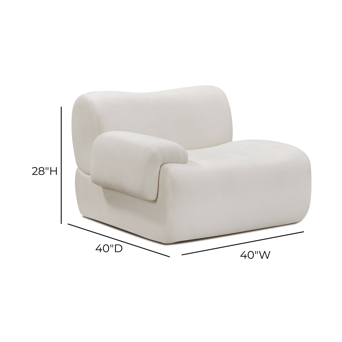 Zenith Modular Corner Chair - View 22
