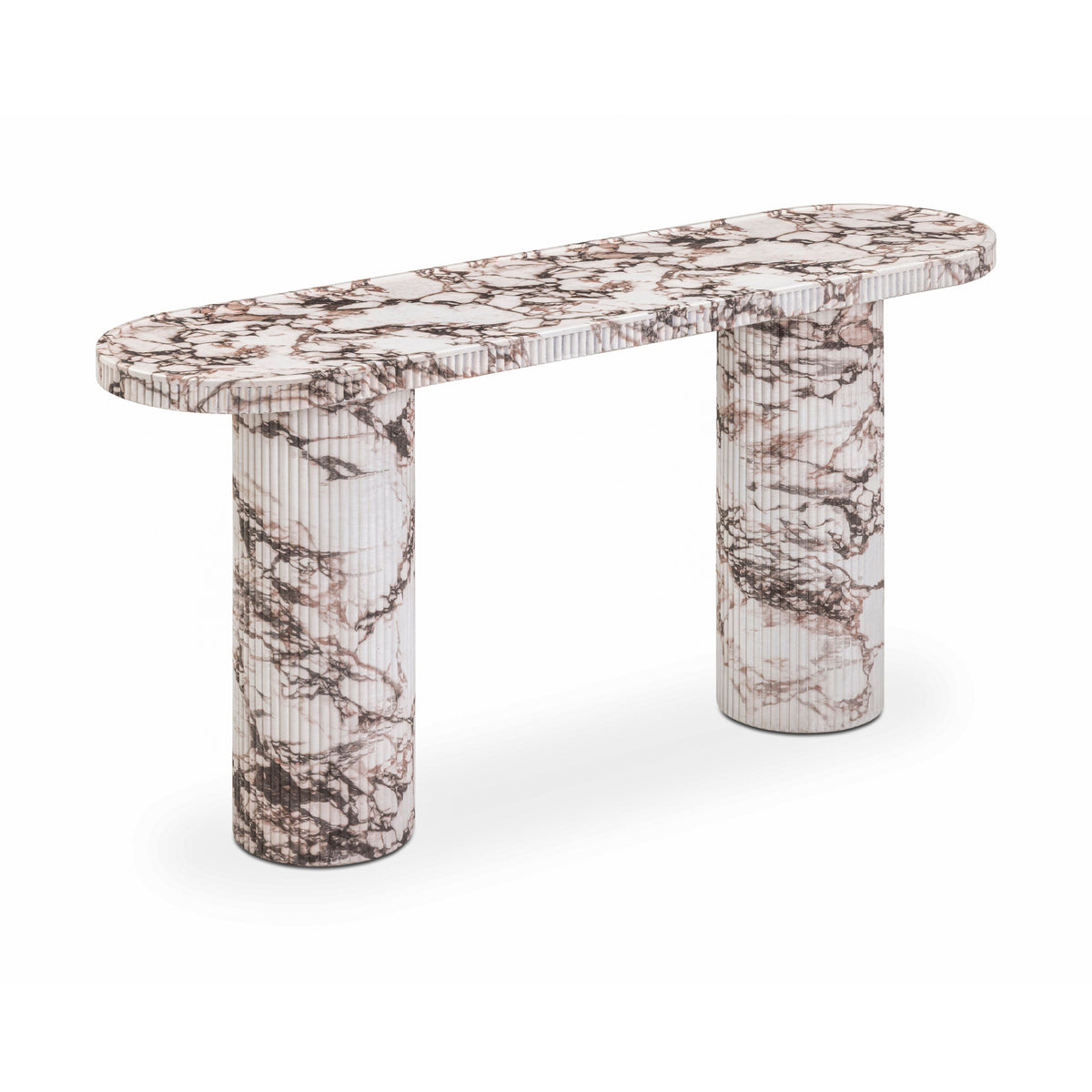 Darcy 59" Concrete Indoor/Outdoor Console Table - View 2