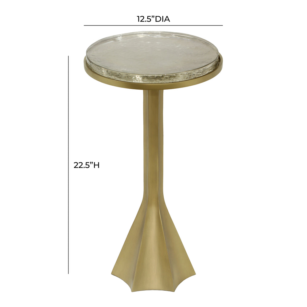 Gabrielle Round Side Table dimensions