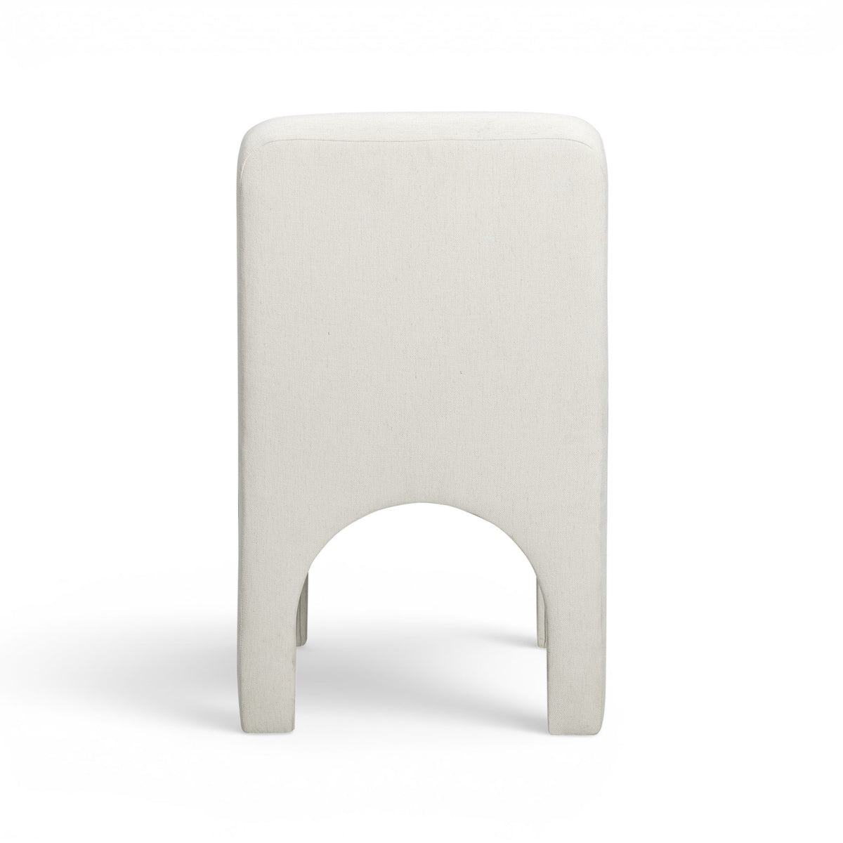 Tomlin Performance Chenille Dining Chair in Light Pink front perspective