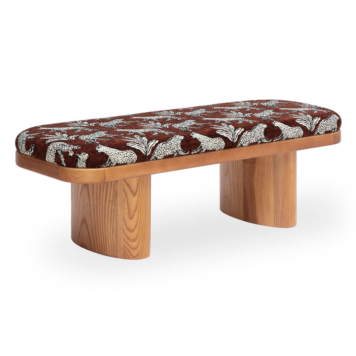 Ollie Upholstered Bench (48"-57") - View 13