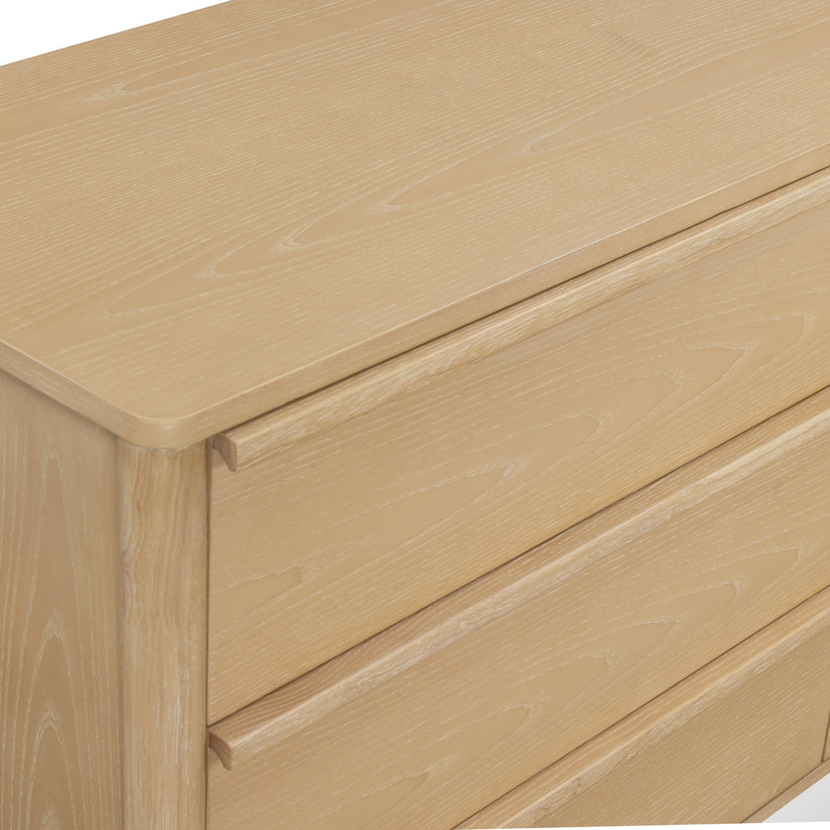 Tyra 62" Ash 6-Drawer Dresser - View 5
