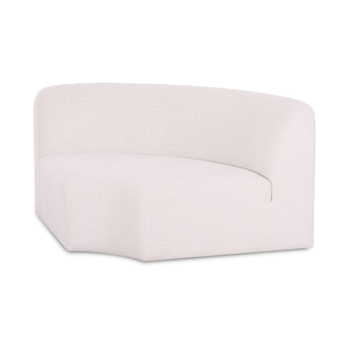 Gorge modular corner wedge angled profile showing deep seating cushion