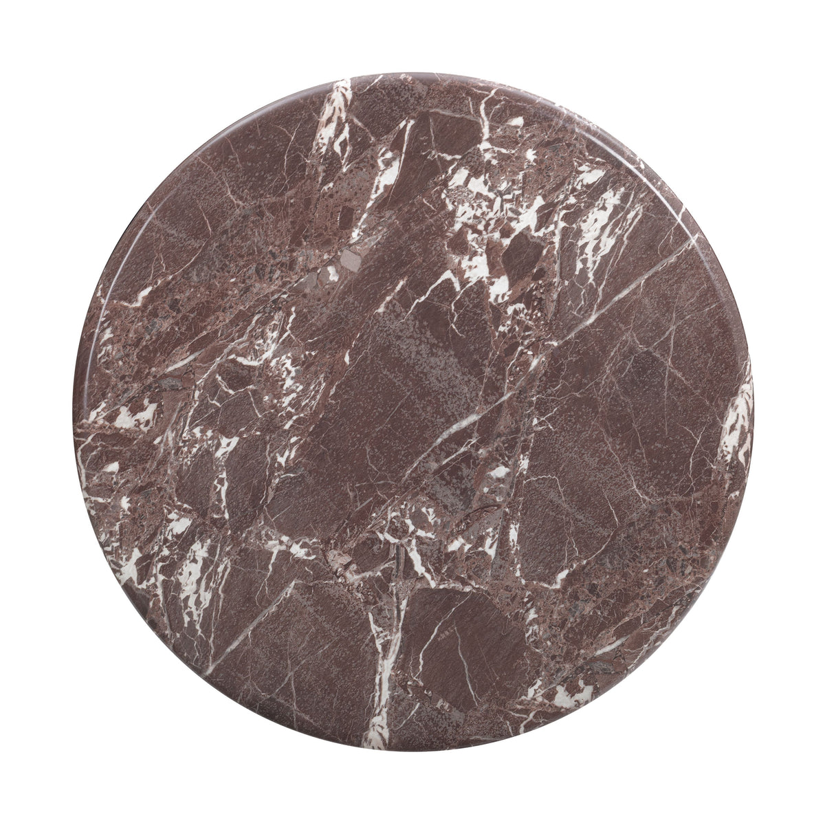 Juju Faux Marble Indoor/Outdoor Round Coffee Table (24"-32") - View 17