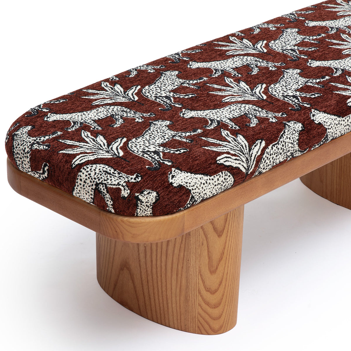 Ollie Upholstered Bench (48"-57") - View 16
