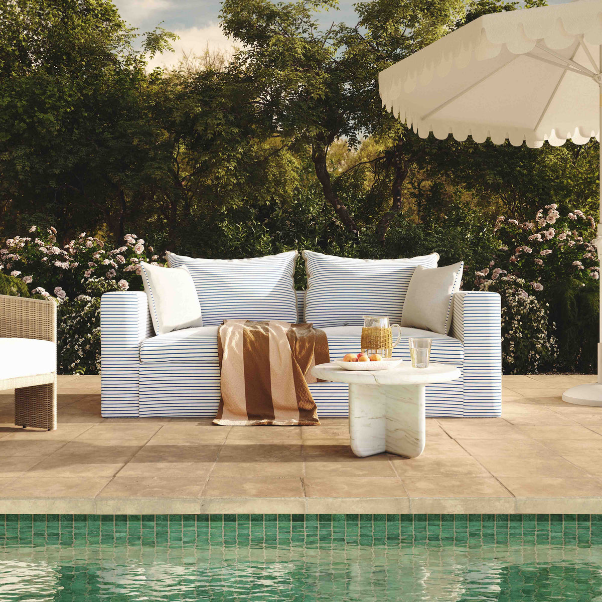 Salty 85" Indoor/Outdoor Sofa - View 22