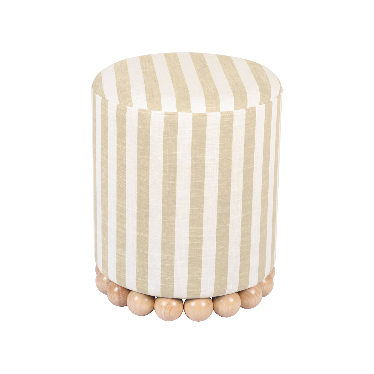 Dex ottoman positioned in dressing room vanity area